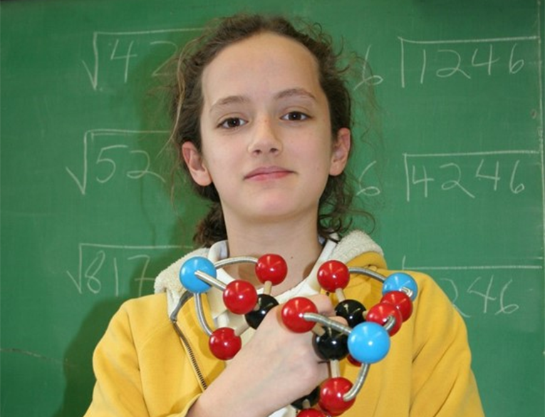 Clara L. Lazen put together a model of a molecule called tetranitratoxycarbon