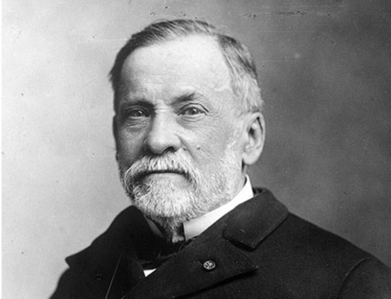 Louis Pasteur, a scientist who came up with pasteurization