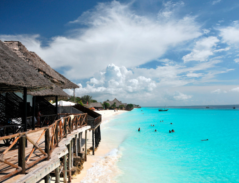 Pwani Mchangani Beach in Zanzibar