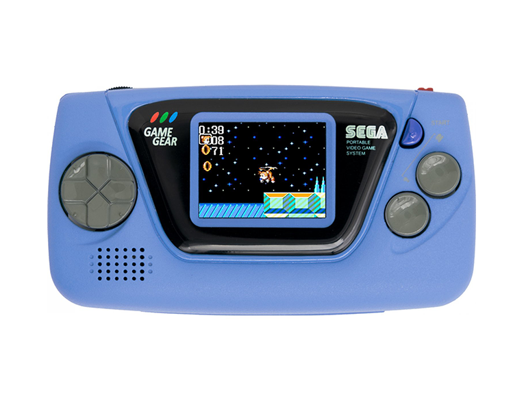 The Blue Sega Game Gear Micro