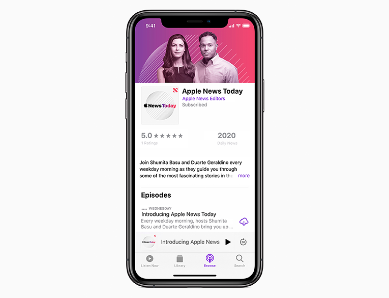 Apple News Today is hosted by Apple News editors Shumita Basu and Duarte Geraldino