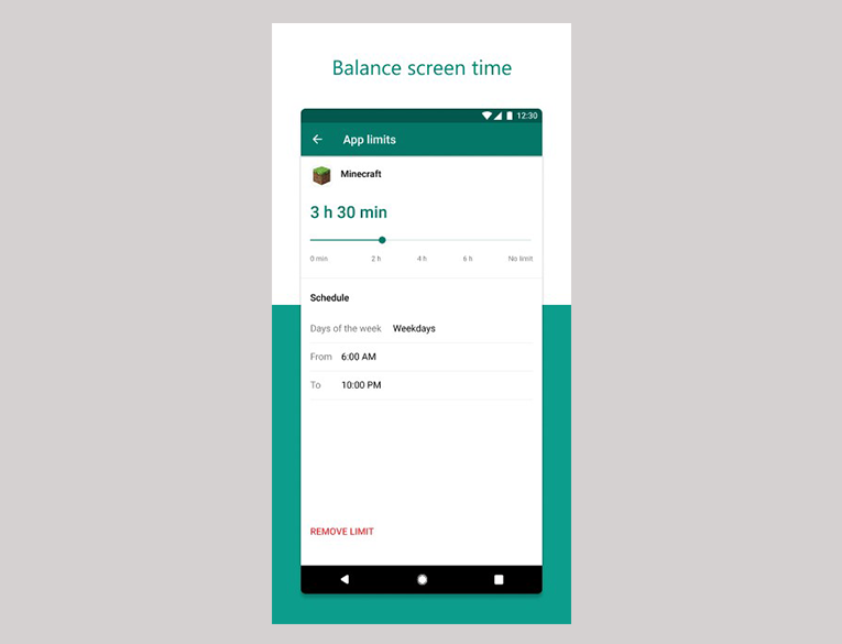 Microsoft Family Safety Screen Time Limit