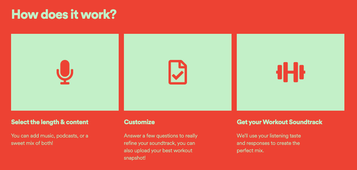 Spotify Soundtrack Your Workout