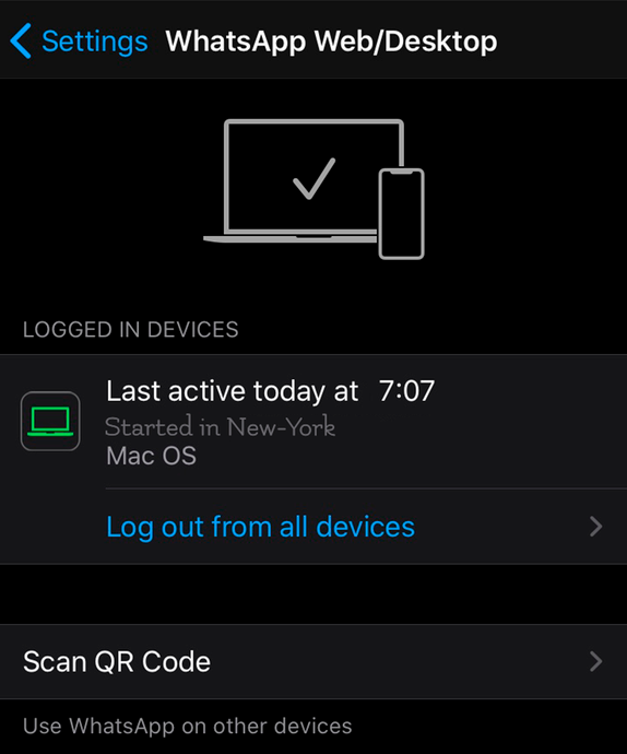 How to Find Out If Someone Else Logged Into Your WhatsApp account