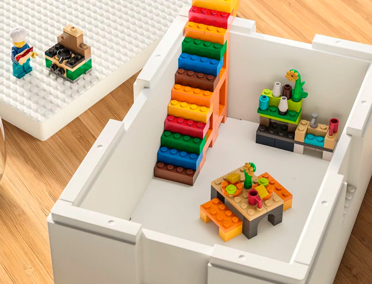 IKEA and Lego BYGGLEK Storage Boxes