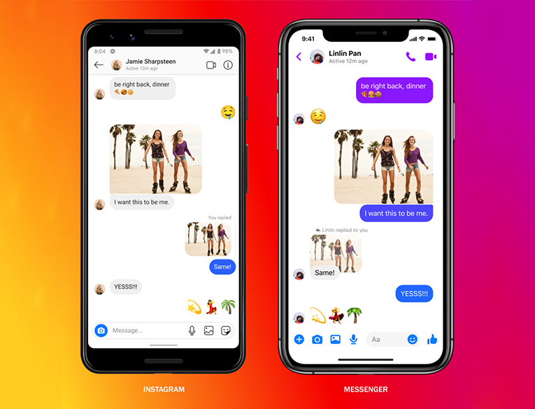 Facebook Launched Cross-App Messaging on Instagram and Messenger