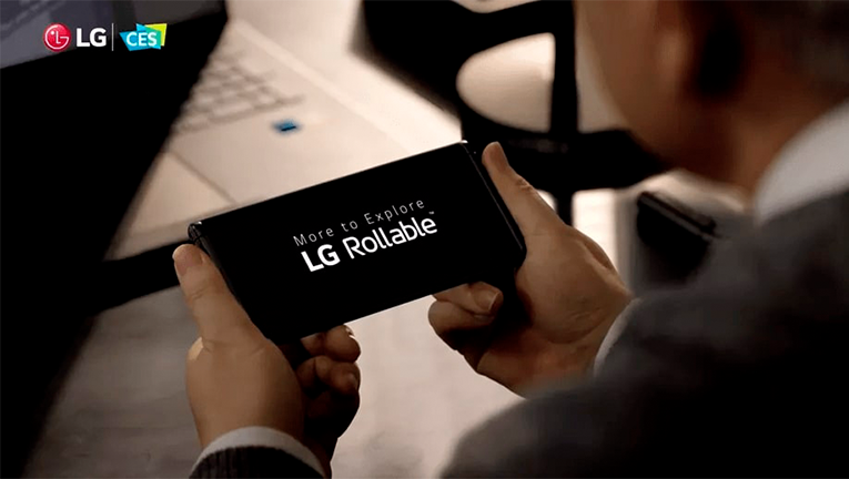 LG Rollable Smartphone Concept