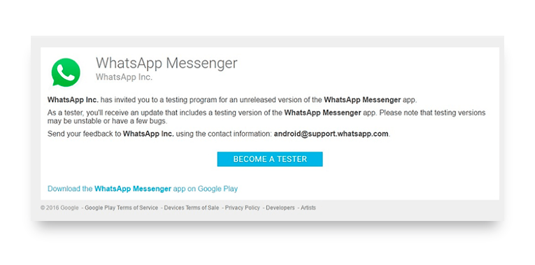 How to Join WhatsApp Beta