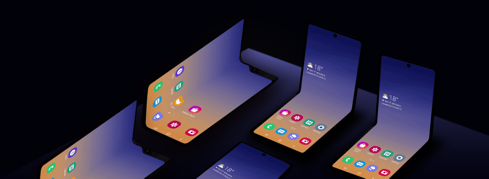 もう一つのサムスン折りたたみ式スマートフォン:クラムシェルエディション