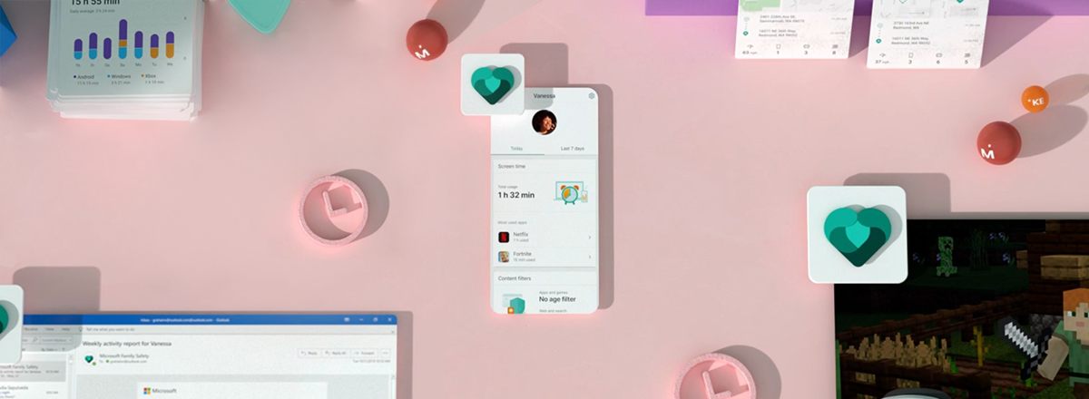 Microsoft、新しい親向けファミリーセーフティアプリを発表