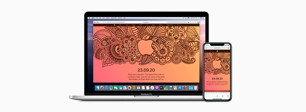 Appleが9月23日にインドでオンラインストアをオープン
