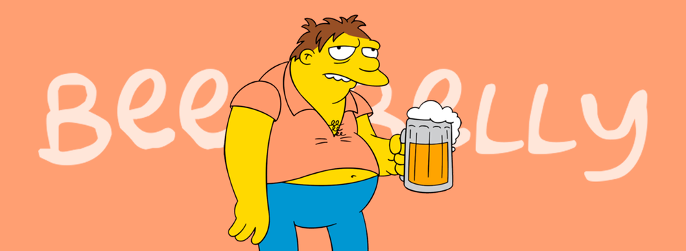 何もしないでビール腹を取り除く3つの方法