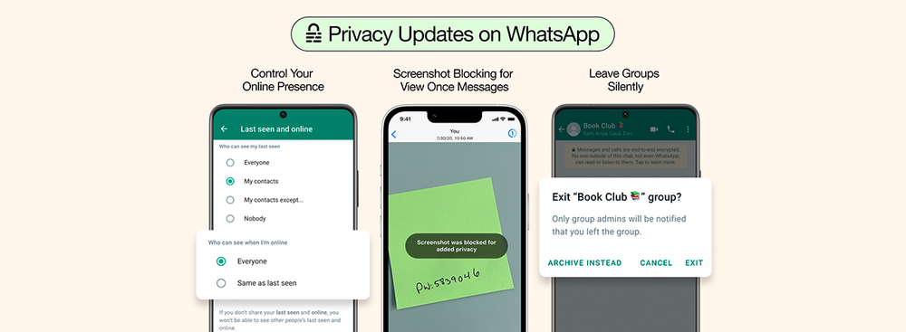 WhatsAppが新しいプライバシーアップデートを導入し、Windowsネイティブアプリを発表
