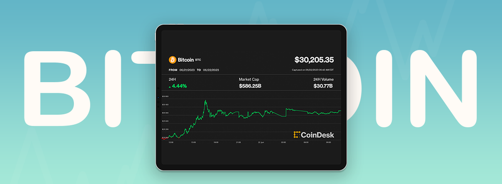 ビットコイン価格が数ヶ月ぶりに$30,000を突破