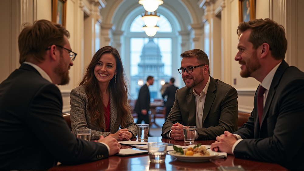 ダビュークのリーダーたちが影響力あるワシントンDC会議で新たな絆を築く