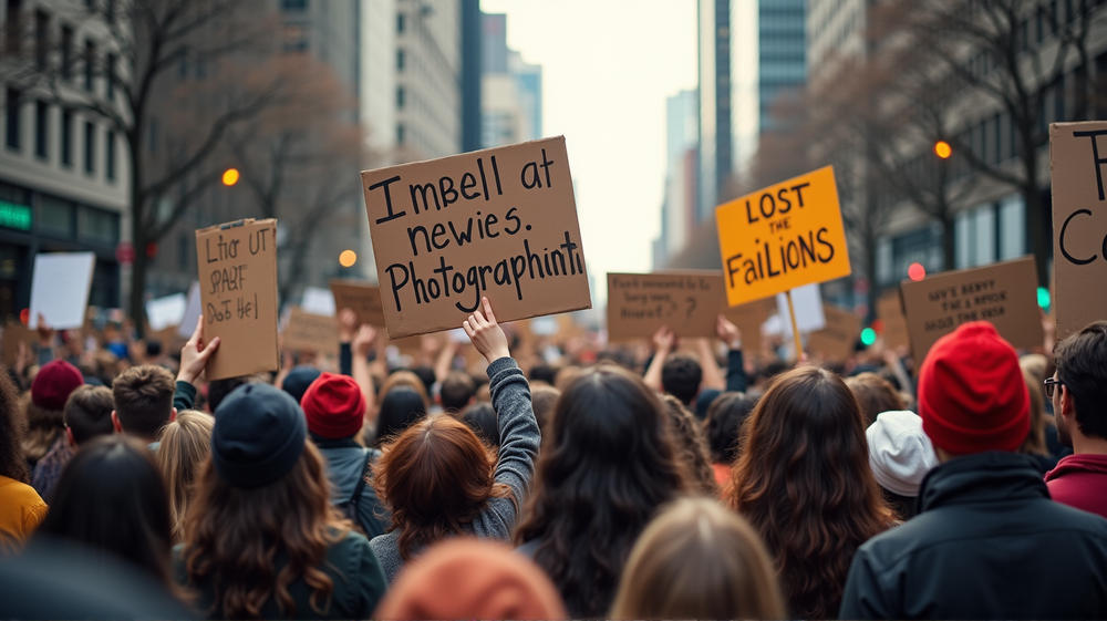 アメリカ全土でトランプ反対の大規模デモが勃発