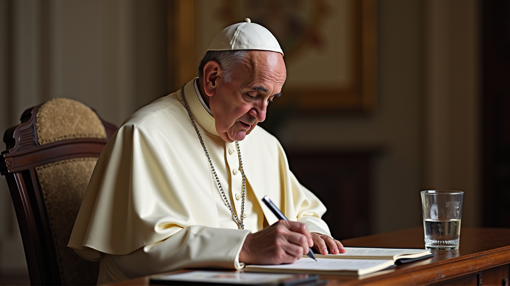 フランシスコ法王、回復中にも関わらず十字架の道行きの瞑想を準備