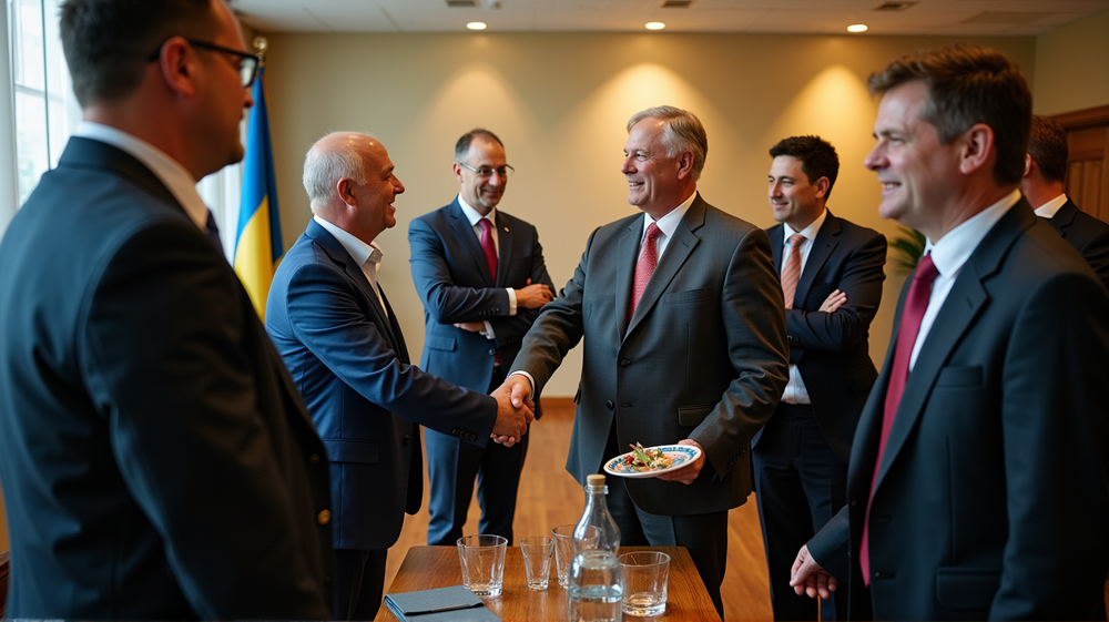 アルスター郡、ウクライナのチェルニウツィと心温まる絆を結ぶ