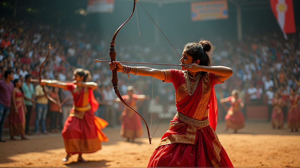 華々しい復帰：マドゥラのアーチェリー・ワールドカップでの金の瞬間