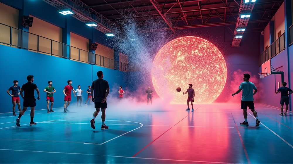 アスリートを誘うドワルカの輝かしい新スポーツハブ