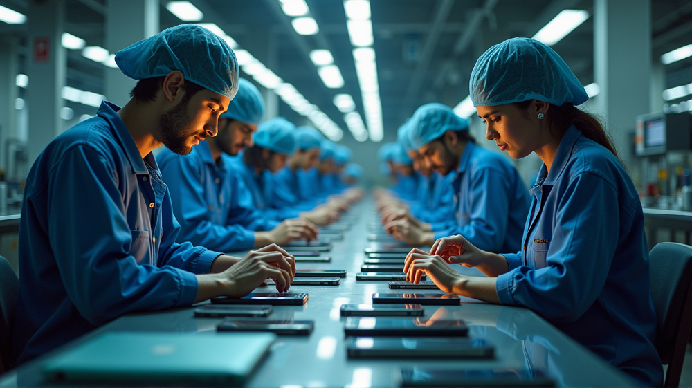 アップルの戦略的転換：フォックスコン、米中緊張の中で15億ドルをインドに投資