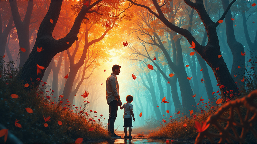 遺伝子の設計図：父親がエピジェネティクスを通じて子供の未来を形作る方法