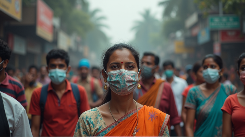 インド、新型コロナウイルスの急増に再び直面