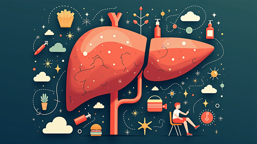 あなたの現代的なライフスタイルは、密かにあなたの肝臓に害を与えている？驚くべき事実を発見