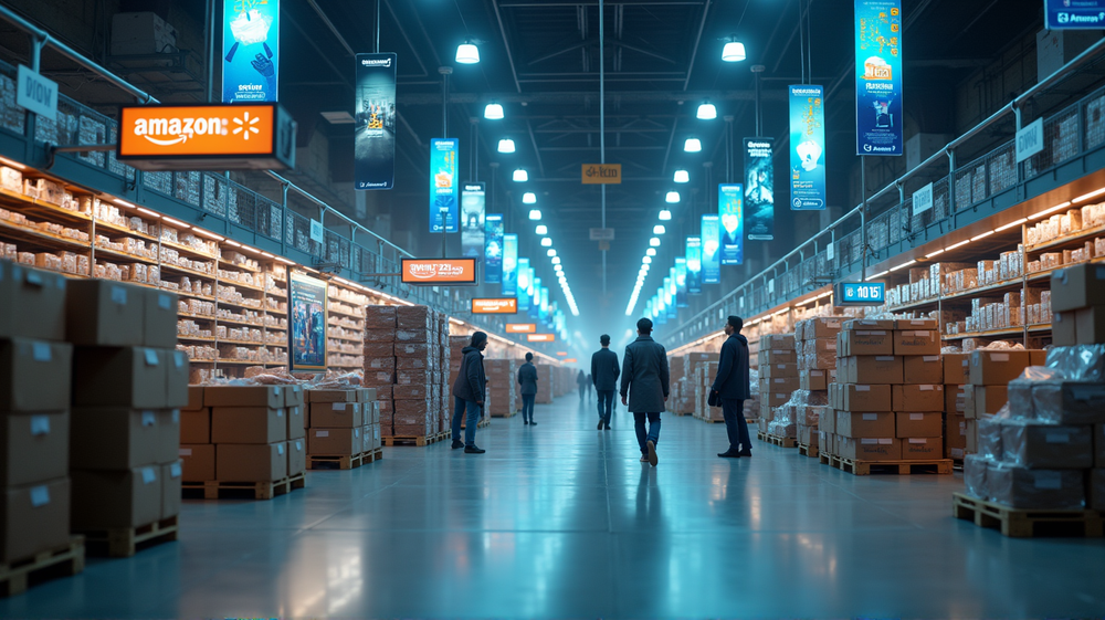 ウォルマートとアマゾン：AIとロボティクスで小売を変革