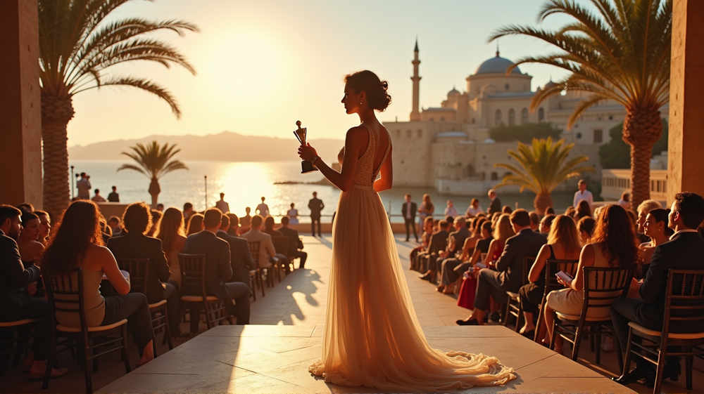 バービー・フェレイラのスターがマルタの地中海映画祭で輝く