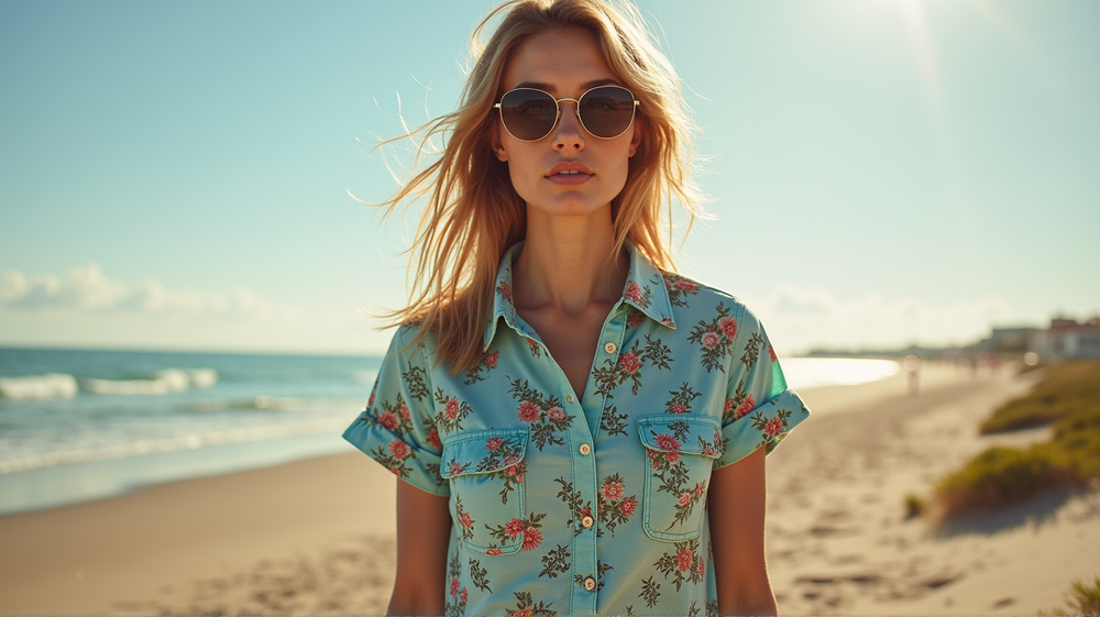 夏の必需品を公開: 5つの魅力的なパターンで登場するシャツドレス