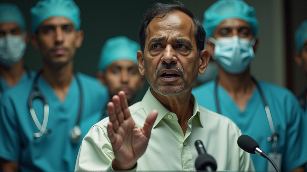 ワクチン論争: カルナータカでの心臓発作の主張