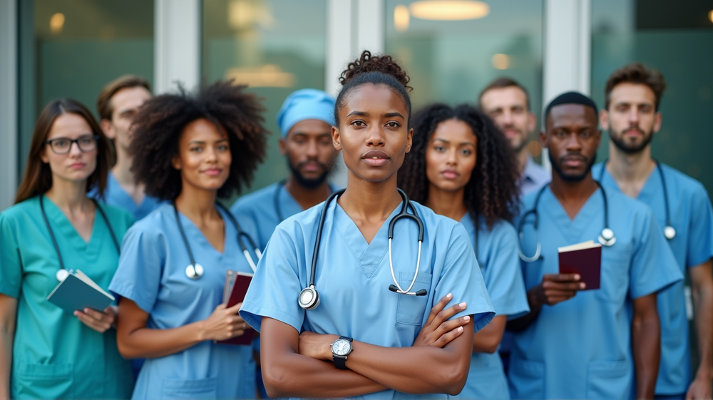 ビザの壁が米国の病院に負担を与える：外国人医療研修医の遅延