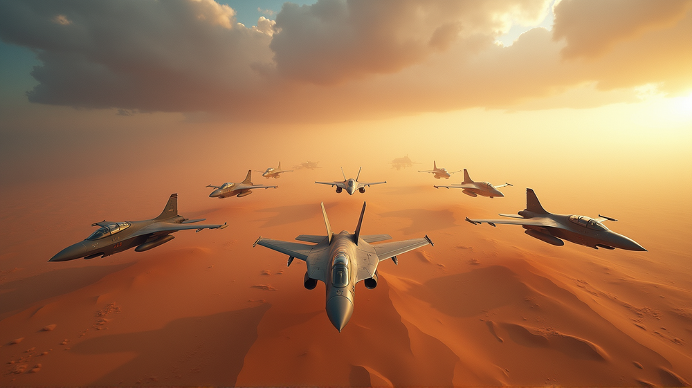 イランのミサイル報復: 戦略的なアル・ウデイド空軍基地を解き明かす