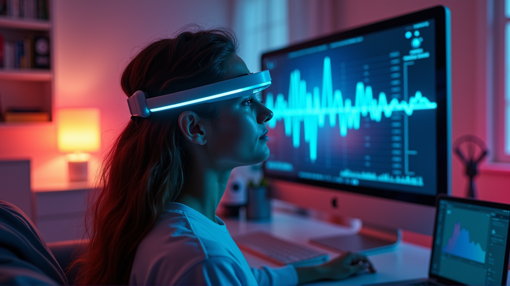 革命的なAI搭載の脳刺激が自宅で集中力を向上