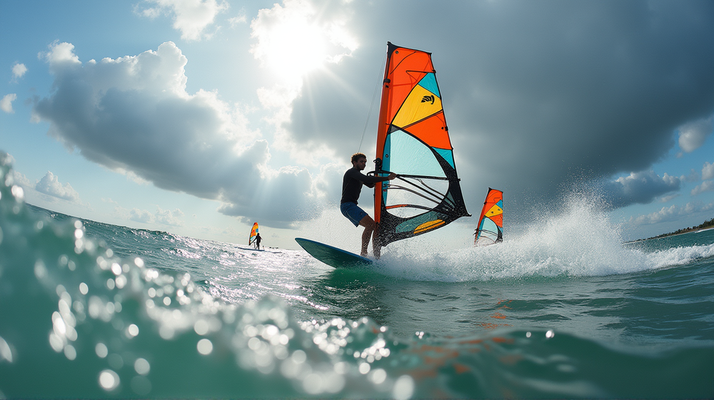 グレイ・モリス、iQFOiL世界選手権で挑戦的な風に直面