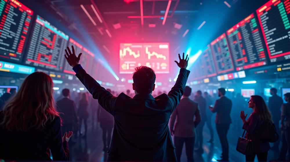 FRBの利下げ予兆が市場を活気付け、ダウが最高記録を更新