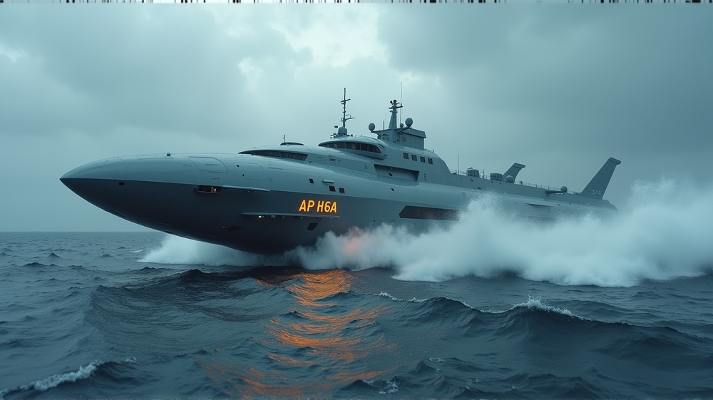 米海軍の百万ドルのドローン冒険：波乱の海を航行する