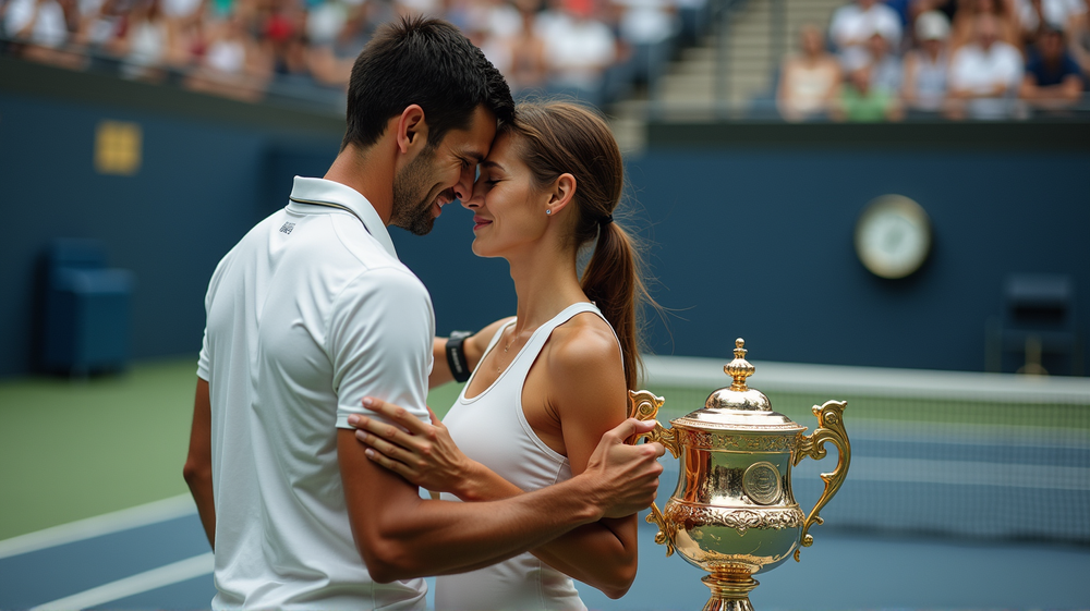 愛する二人から家族へ：ノヴァクとイェレナ・ジョコビッチの絆の物語