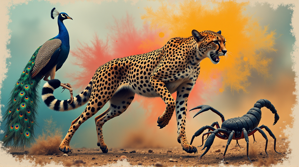 驚異的な尾: 動物界における自然の巧妙なデザイン