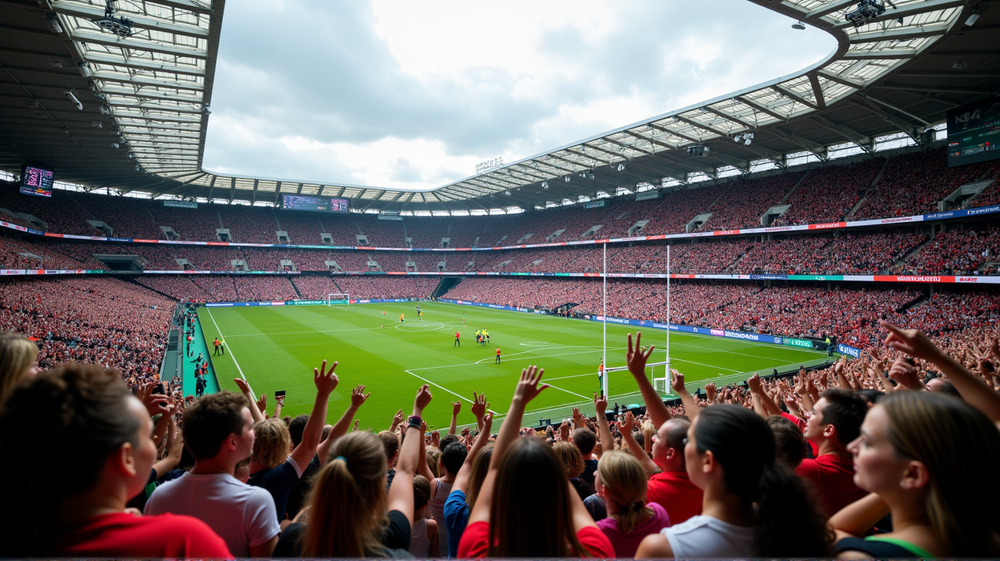 記録的成功: イングランドでの 2025 年女子ラグビーワールドカップが急成長