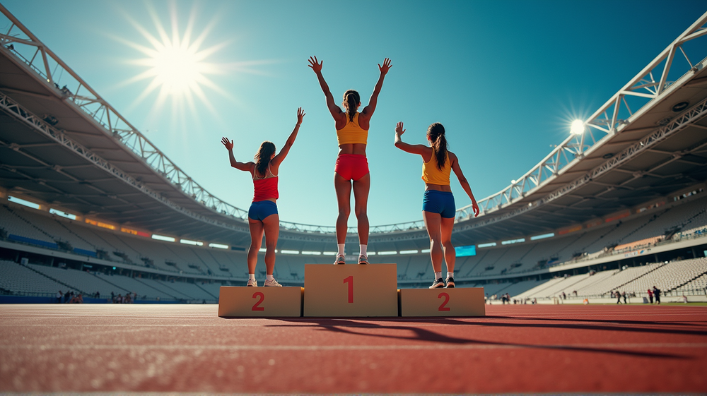 2025年陸上競技選手権での勝利の瞬間と記録