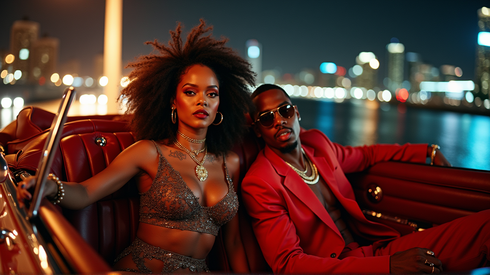 リアーナとA$APロッキーの華麗なロールスロイス誕生日パーティー