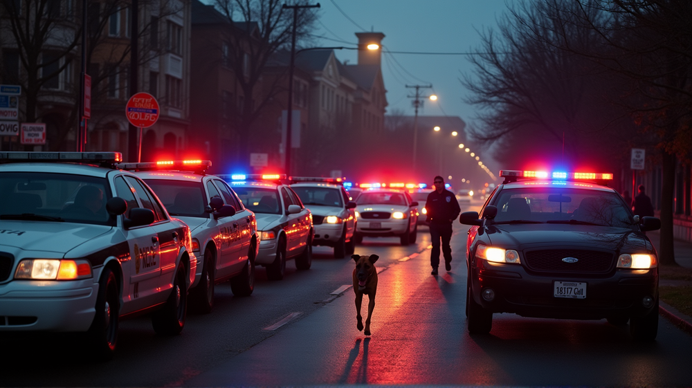 厳戒態勢: ハリウッドのシナゴーグが警察追跡の中でロックダウン
