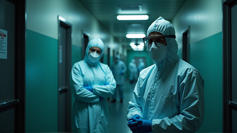 健康危機：COVID-19懸念による高官の隔離措置