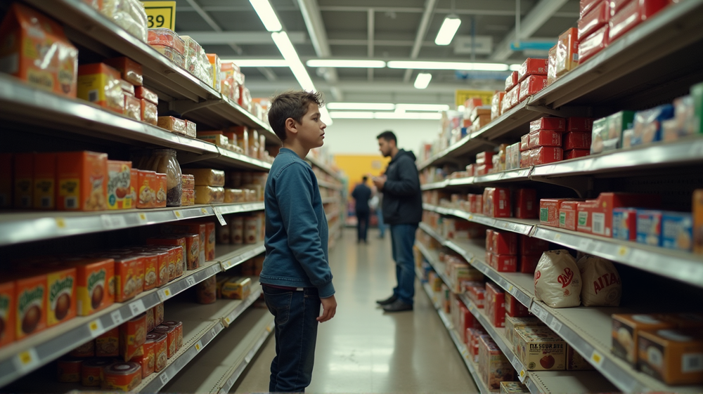 政府の対立で全米の食糧支援が危機に瀕する