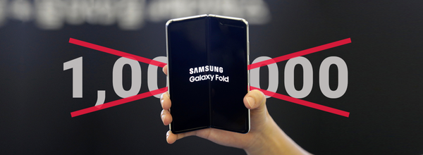 サムスン、100万台のGalaxy Foldスマートフォンを販売したと虚偽の発表