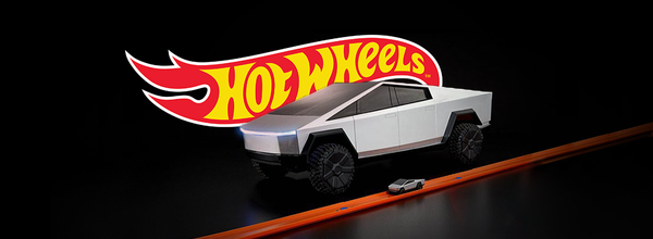 Hot Wheelsがテスラのサイバートラックを作成、最高速度40 km/hに