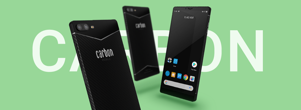 Carbon Mobileが世界初のカーボンファイバー製スマートフォンを発表