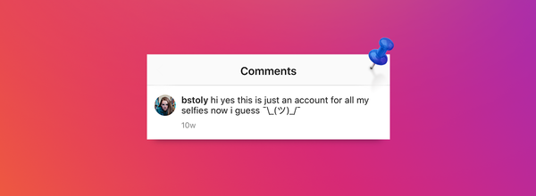 インスタグラムが全ユーザーにコメント固定機能を提供